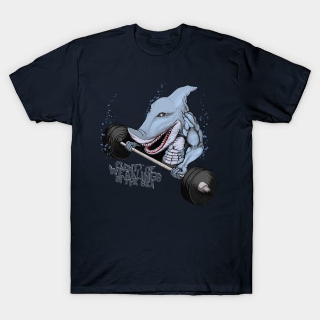 Shark Mode T-Shirt by jetti